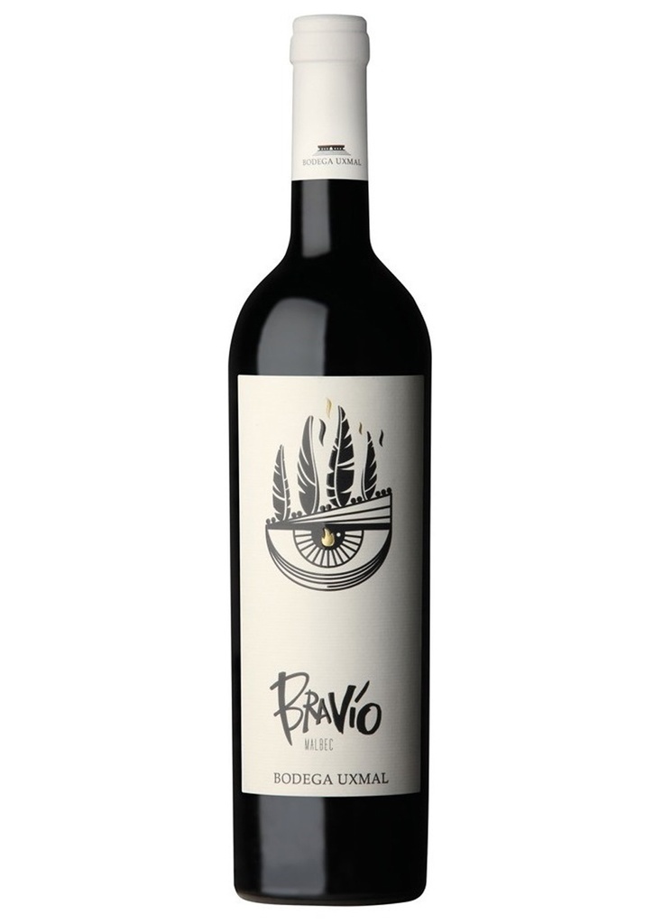 Vino "Bravío" Malbec x750 cc